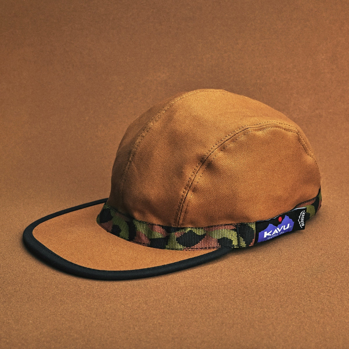 Bedrock X KAVU Strapcap (Block Landscape)