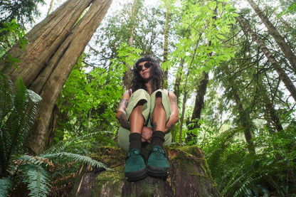 Mountain Clog - Leather Suede (Cascade Green)