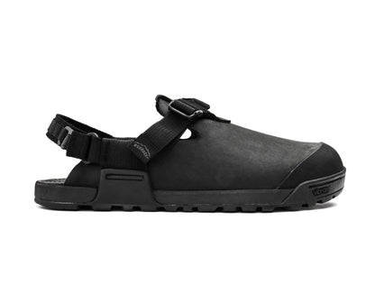 Mountain Clog - Nubuck Leather (Obsidian Dark Gray)