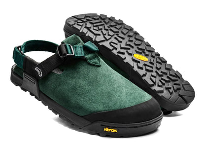 Mountain Clog - Leather Suede (Cascade Green)